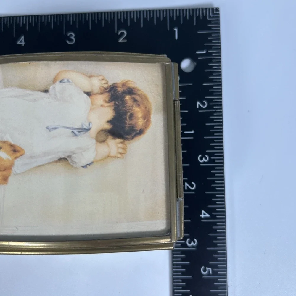 Vintage Via Vermont Trinket Box 